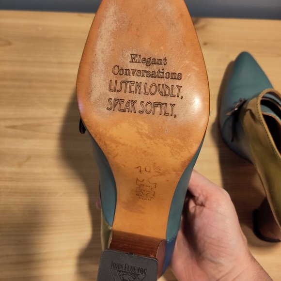 Fluevog designer women's shoes size 10.5 - Picture 7 of 11